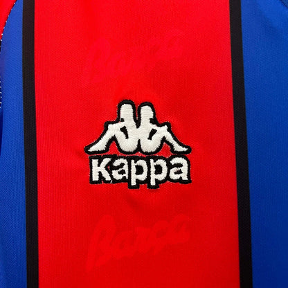 1996/1997 Retro Barcelona Home Kids Size