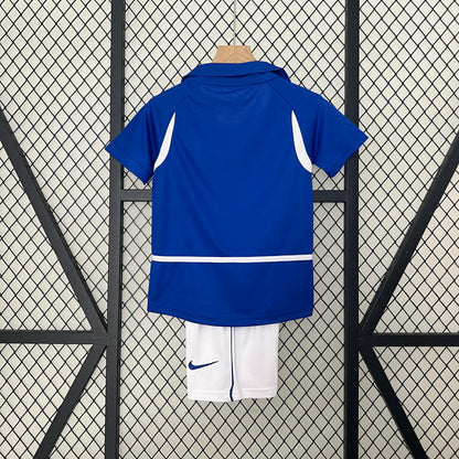 2002 Retro Brazil Away Kids Size