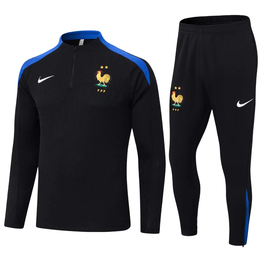 France Black Tracksuit