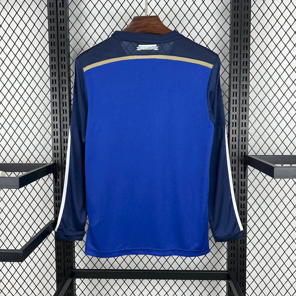 2014 Retro Argentina Away Long Sleeve