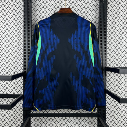 2026 Brazil Away World Cup Kit Long Sleeve Fan Version