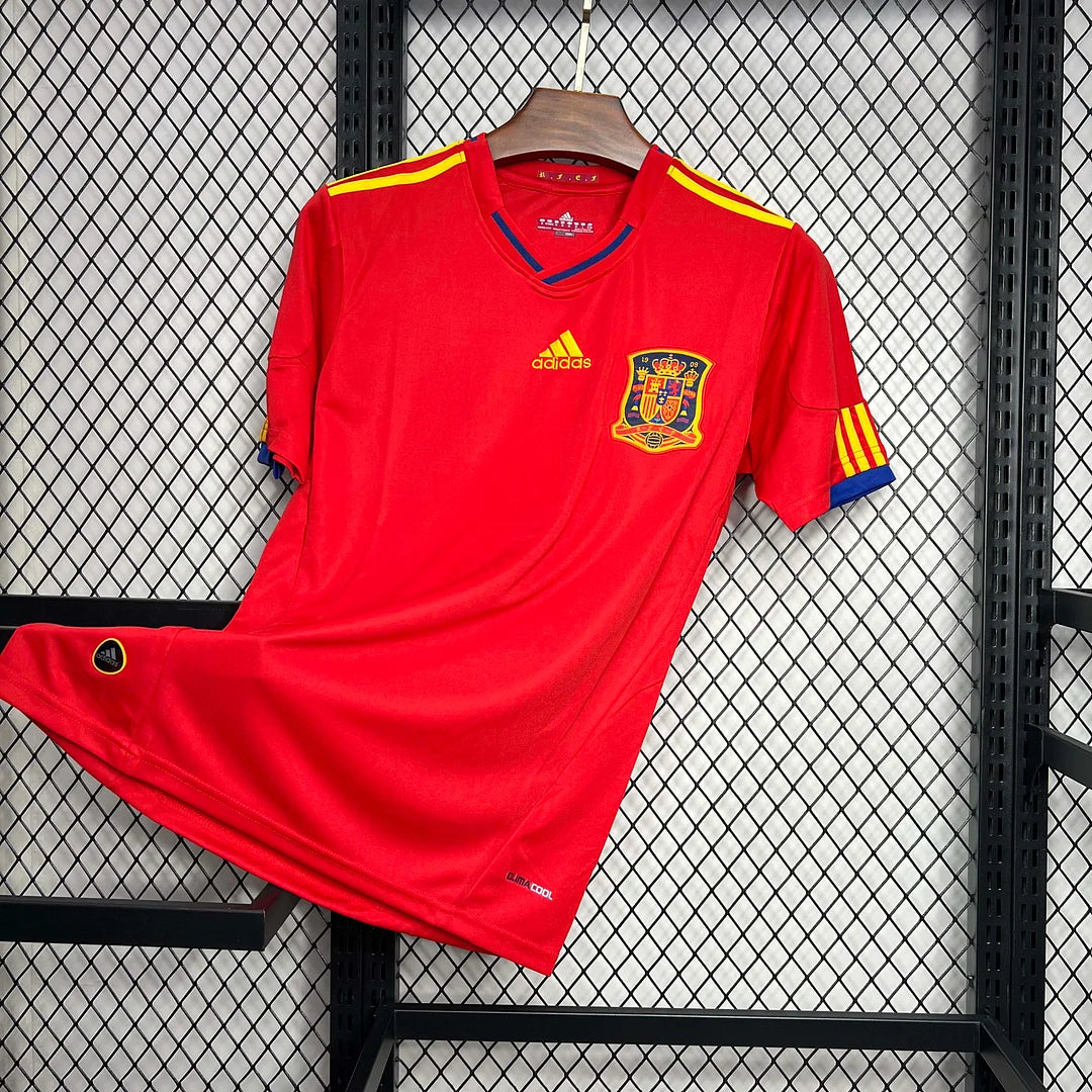 2010 Retro Spain Home Jersey